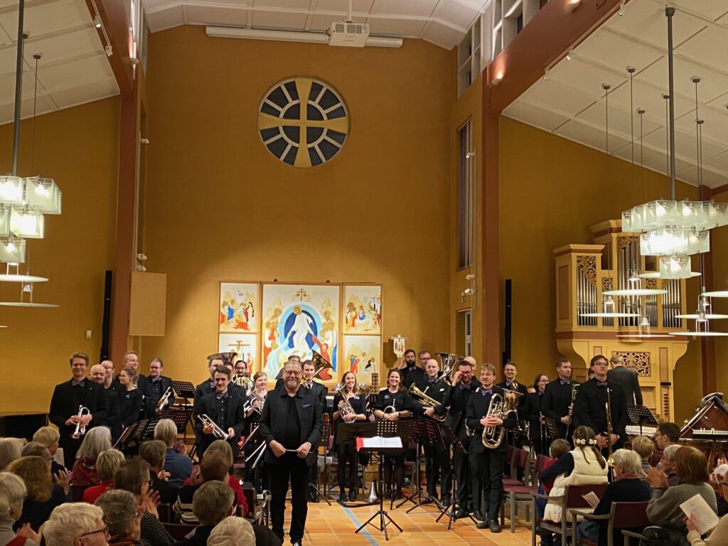 Julfilmsmusiktema på fullsatt konsert